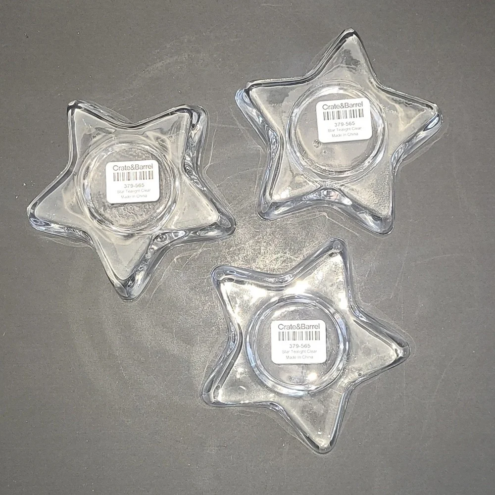 Crate & Barrel Star Votives